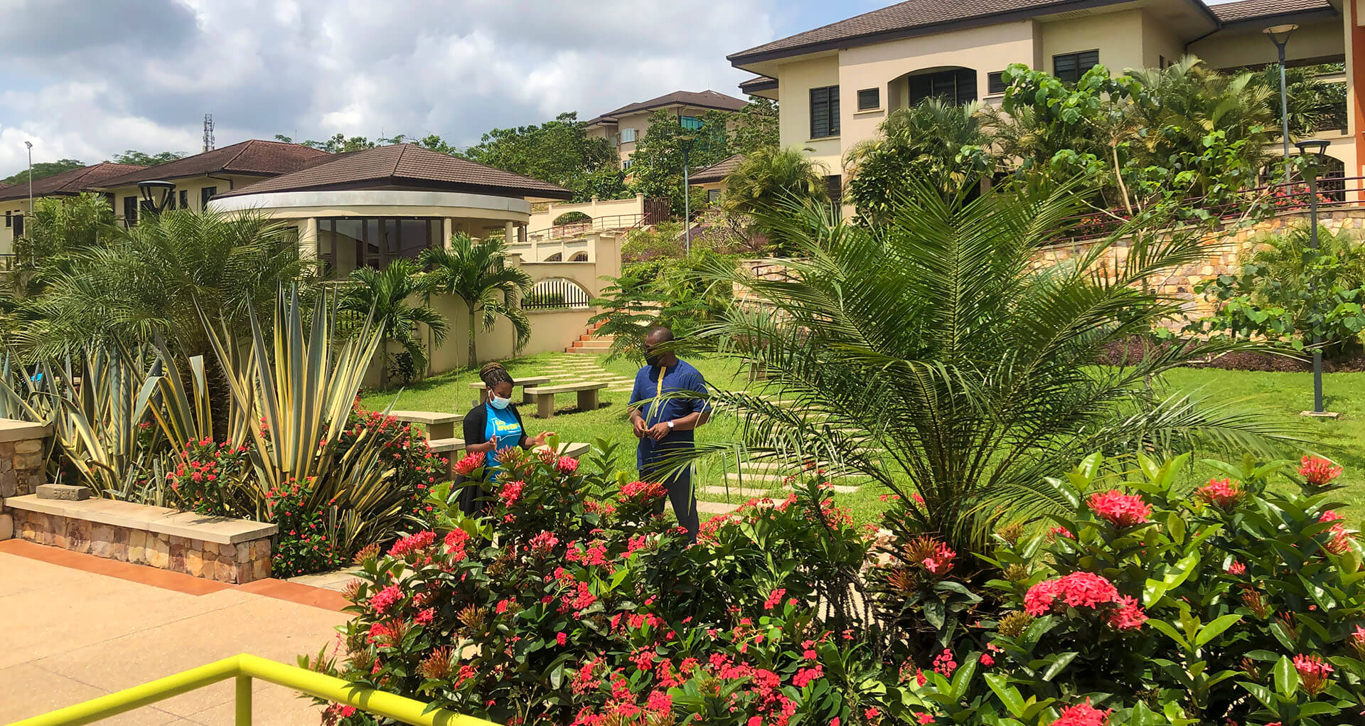 Ashesi Campus Reopening Photo