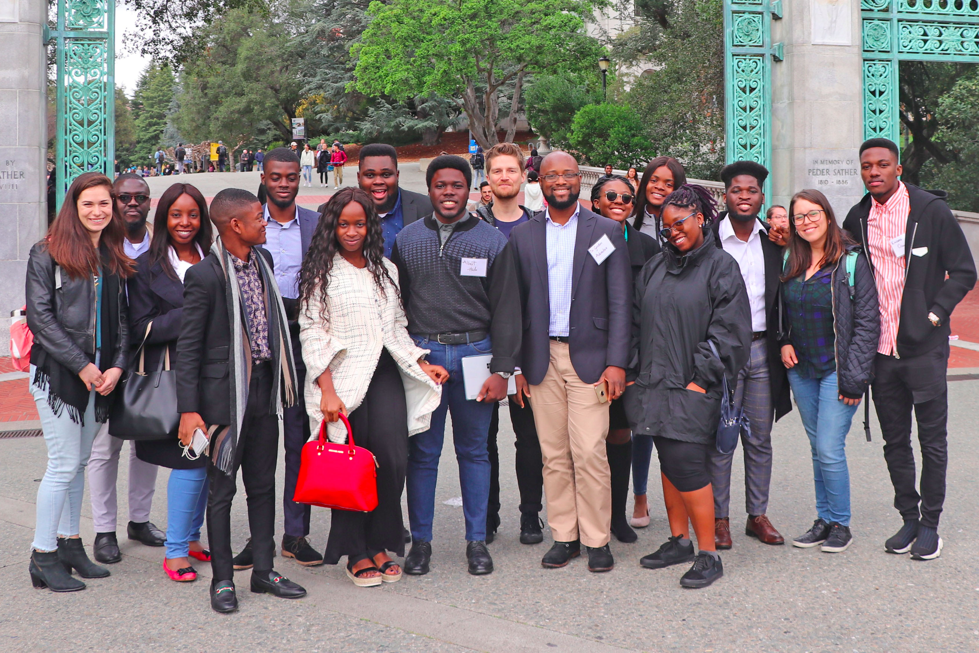Ashesi students at UC Berkeley